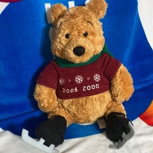 2000 Winnie the Pooh winter plush